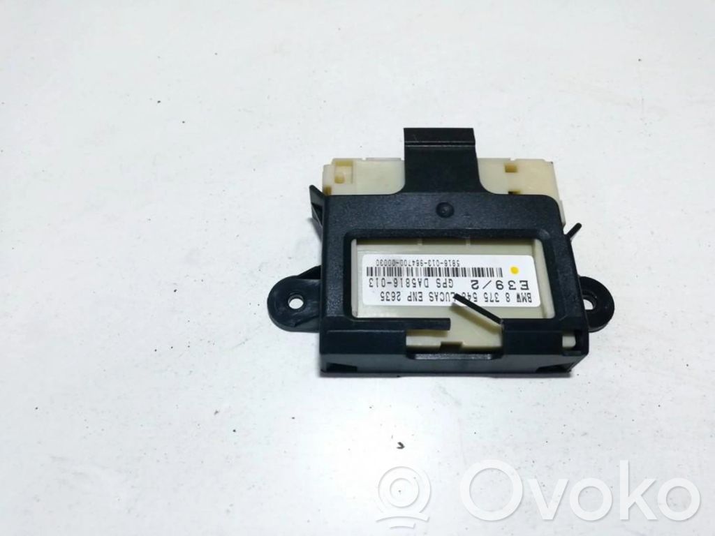 BMW 5 E39 Unidad de control/módulo de alarma 