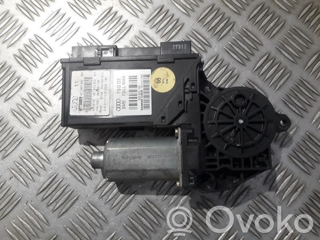 Audi A8 S8 D3 4E Motorino alzacristalli della portiera anteriore 