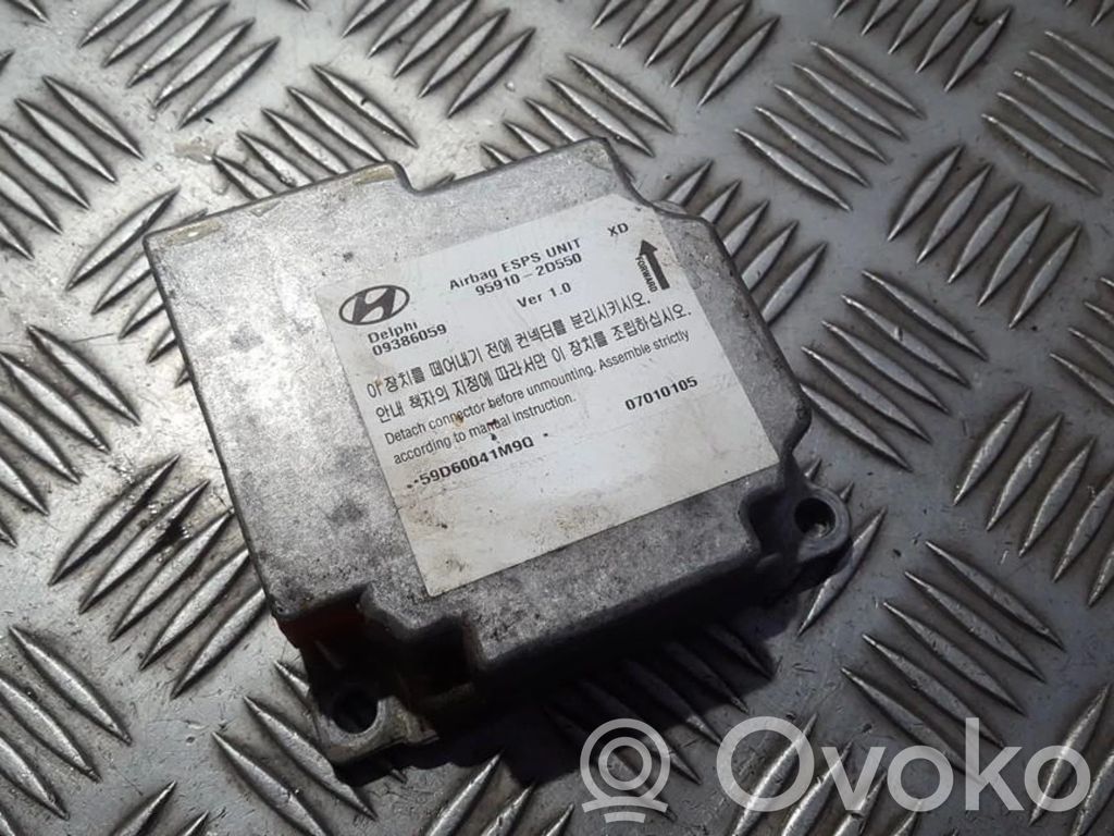 Hyundai Elantra Module de contrôle airbag 