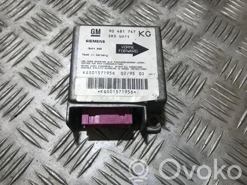 Opel Corsa B Unidad de control/módulo del Airbag 