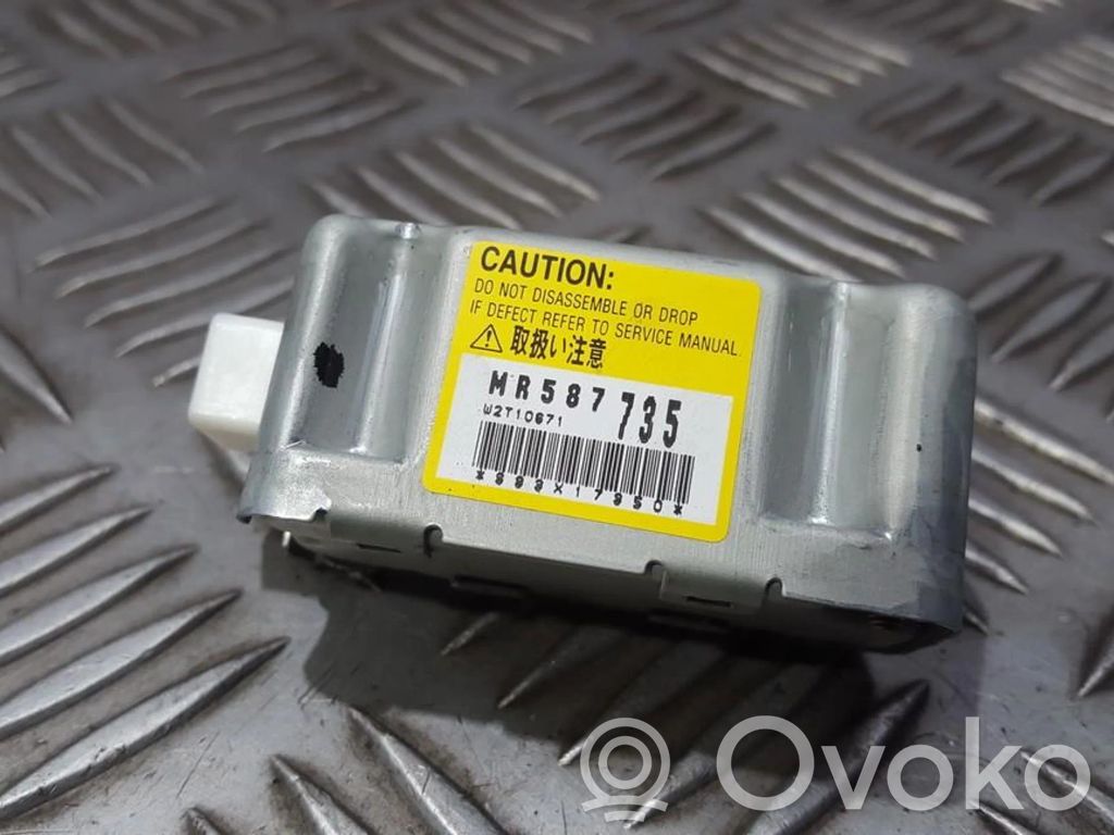 Sensor impacto/accidente para activar Airbag   MR587735,MR587735