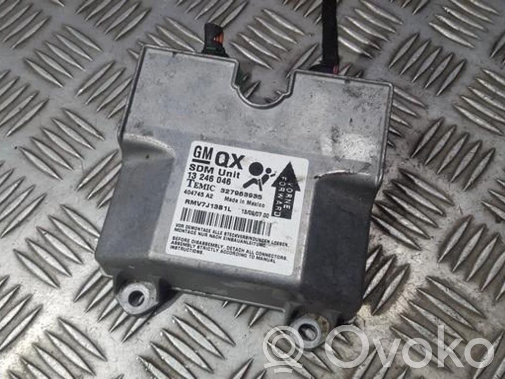 Opel Zafira B Centralina/modulo airbag