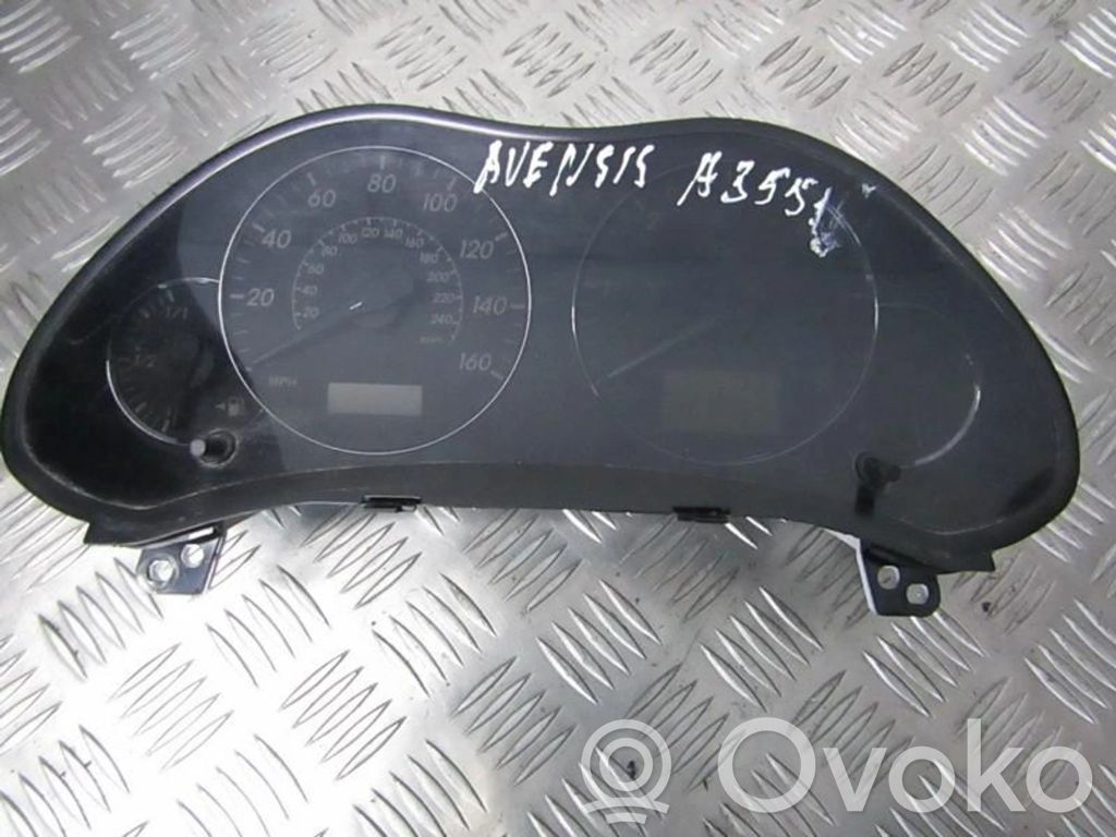 Toyota Avensis T250 Tachimetro (quadro strumenti)