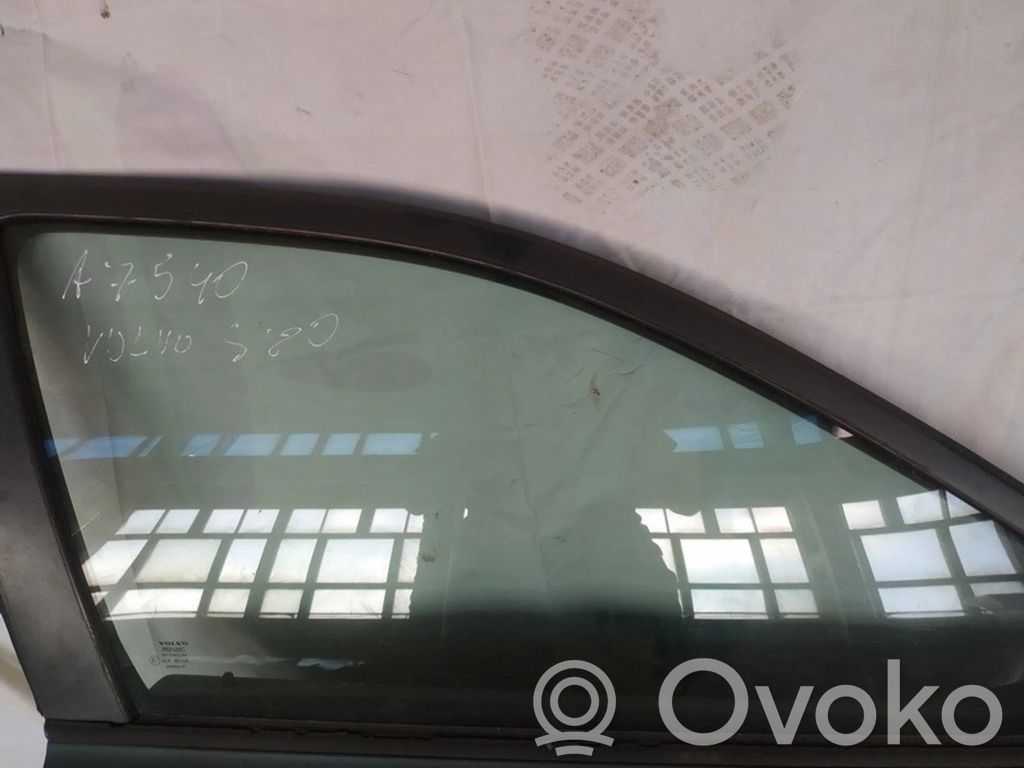 Volvo S80 Szyba drzwi przednich 