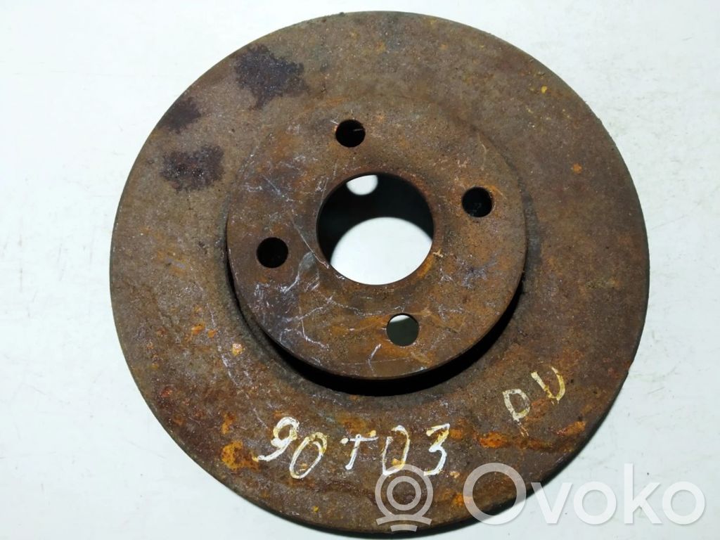 Toyota Corolla Verso E121 Disco del freno anteriore 