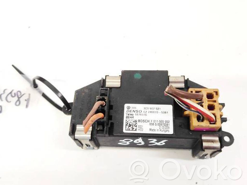 Volkswagen PASSAT B6 Motor aerotermă/rezistor ventilator