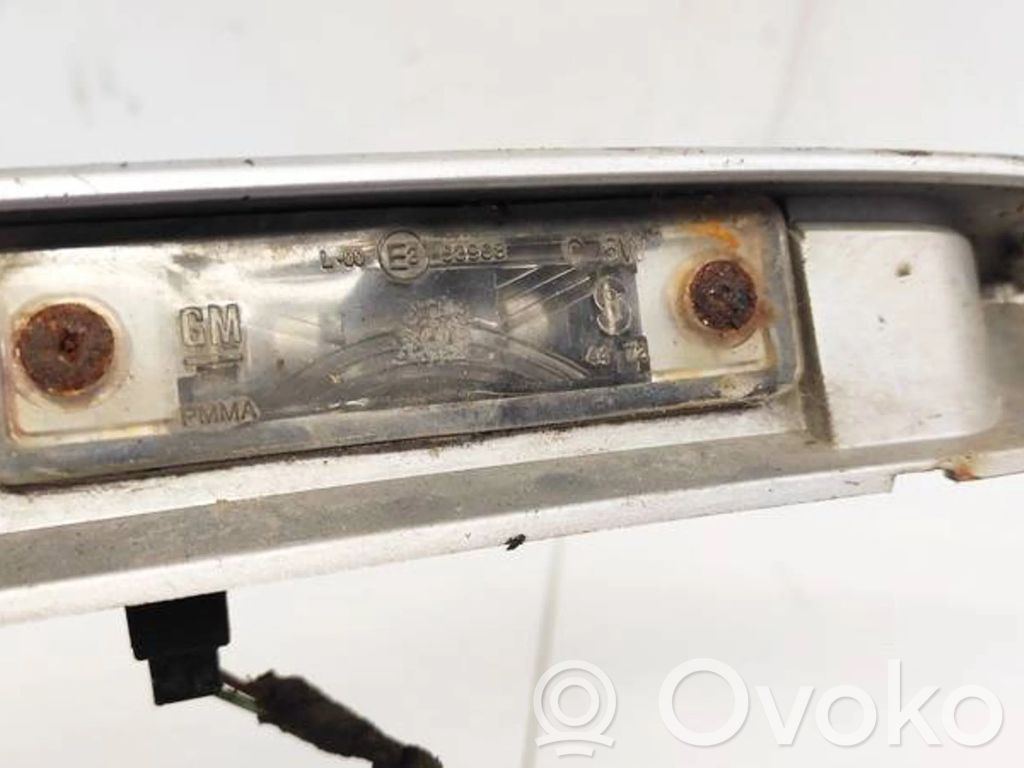 Opel Vectra B Numerio apšvietimas 