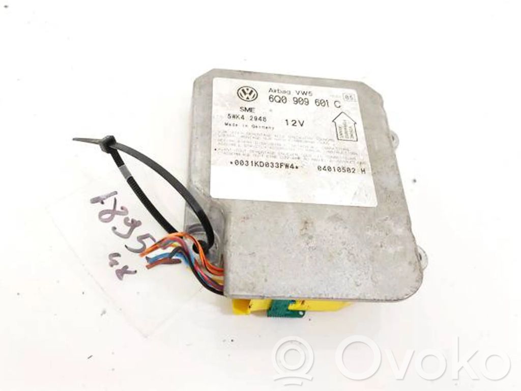 Skoda Fabia Mk1 (6Y) Centralina/modulo airbag 