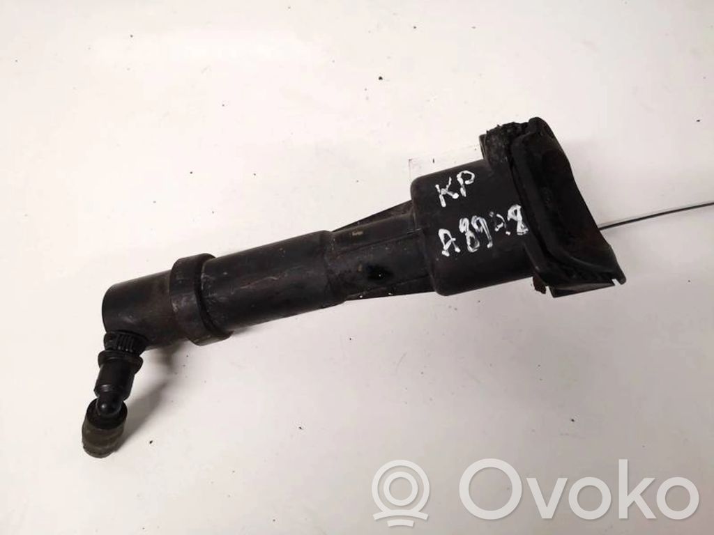 Headlight washer spray nozzle