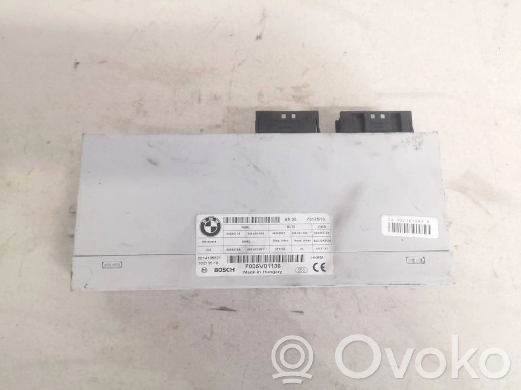 BMW 5 GT F07 Alte unități/module de control 
