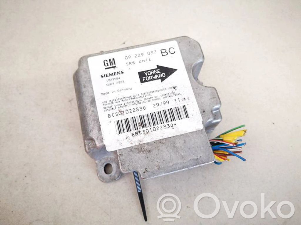 Centralina/modulo airbag   09229037BC,5EK42923,09229037BC,5EK42923