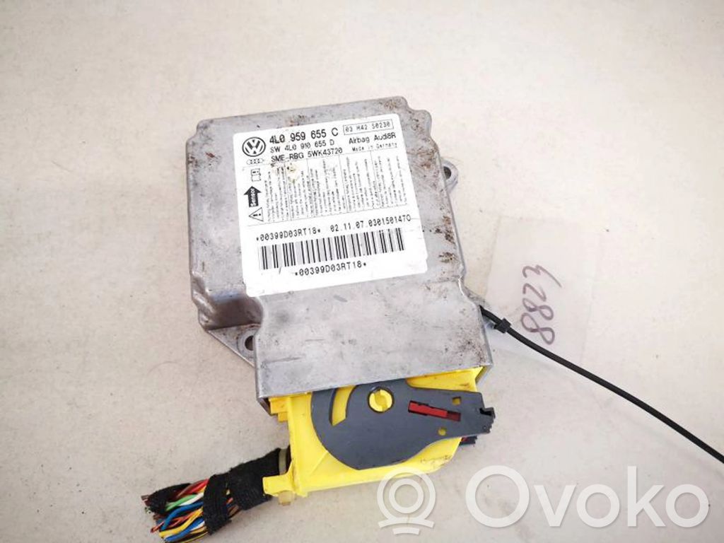 Unitate/modul de comandă airbaguri   4L0959655C,4L0910655D,4L0910655D,4L0959655C