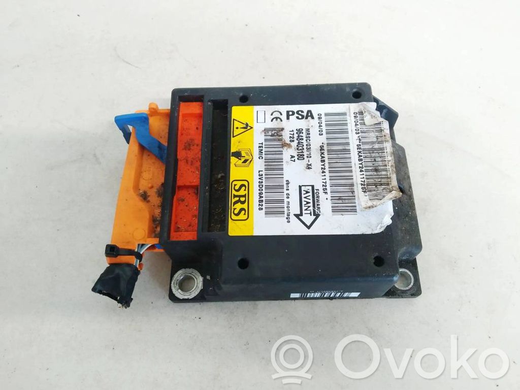 Airbag control unit/module   9648403180,9648403180