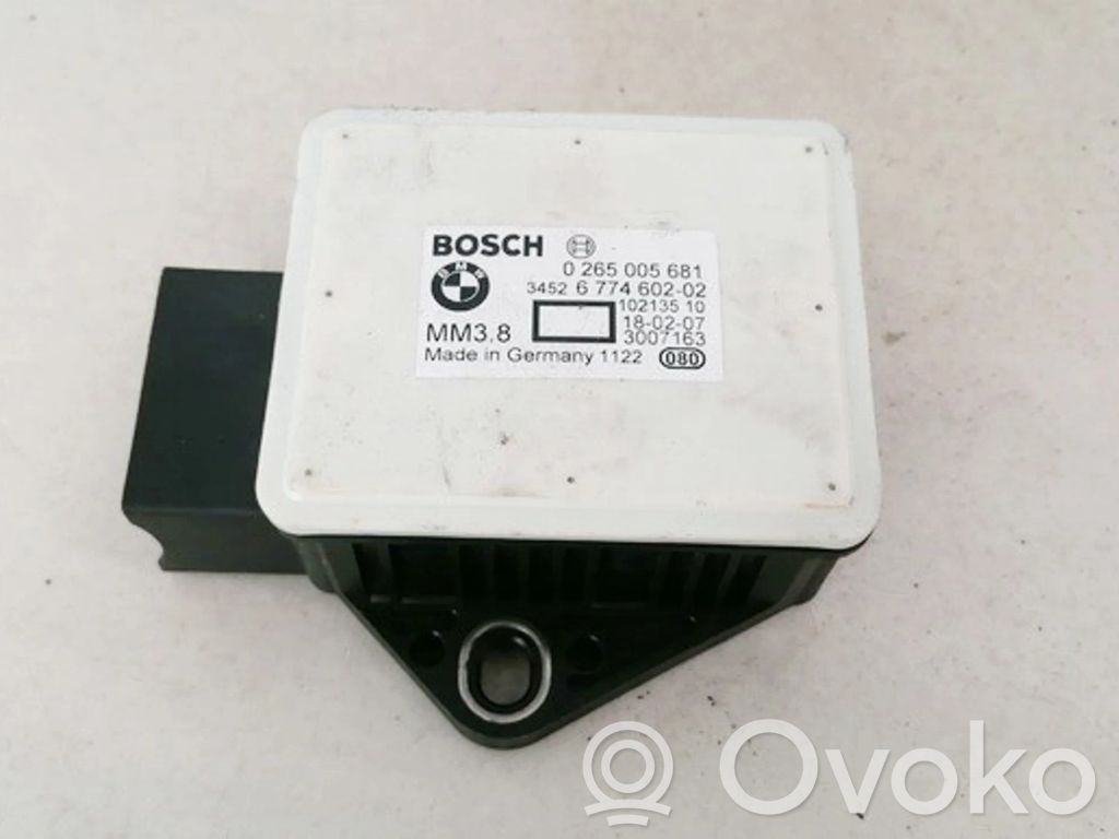 BMW 5 E60 E61 Sensore di imbardata accelerazione ESP 
