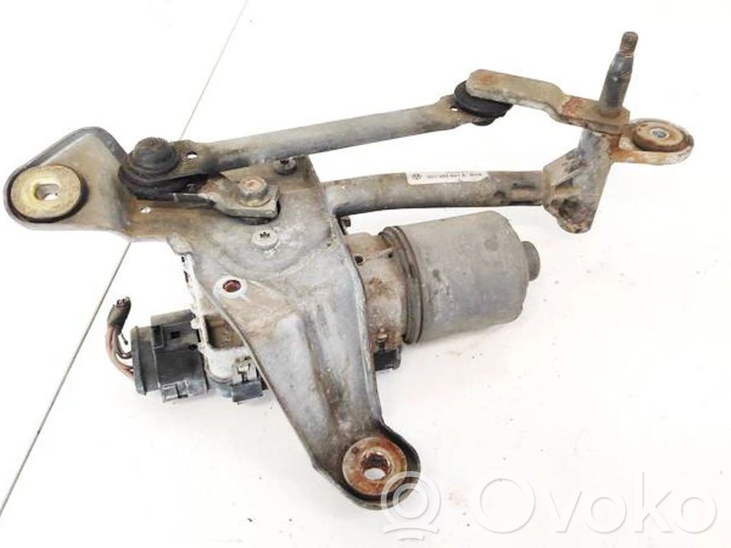 Volkswagen Phaeton Mechanizm i silniczek wycieraczek szyby przedniej / czołowej 