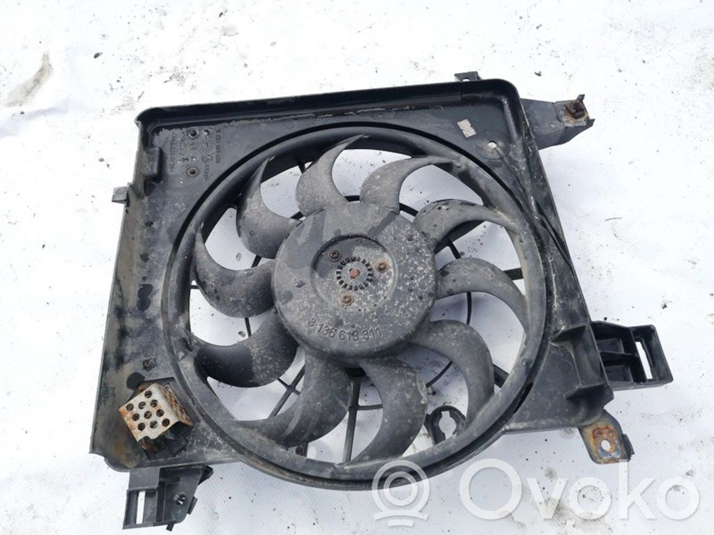 Opel Zafira B Convogliatore ventilatore raffreddamento del radiatore