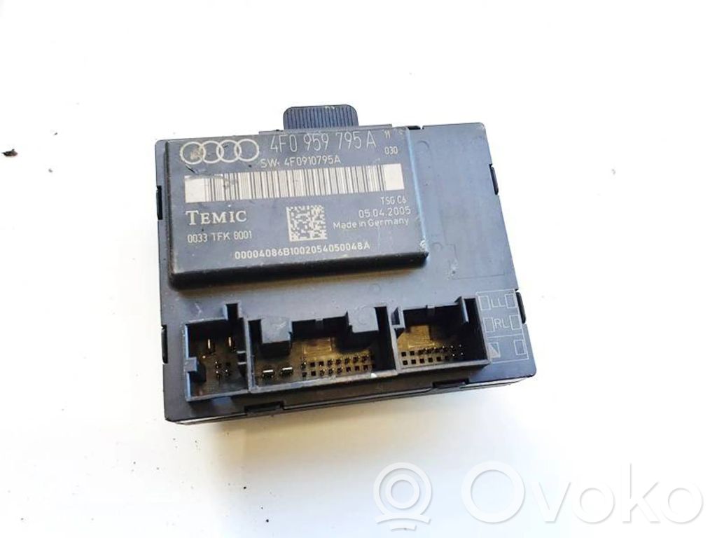 Oven ohjainlaite/moduuli   4F0959795A,4F0910795A,4F0910795A,4F0959795A