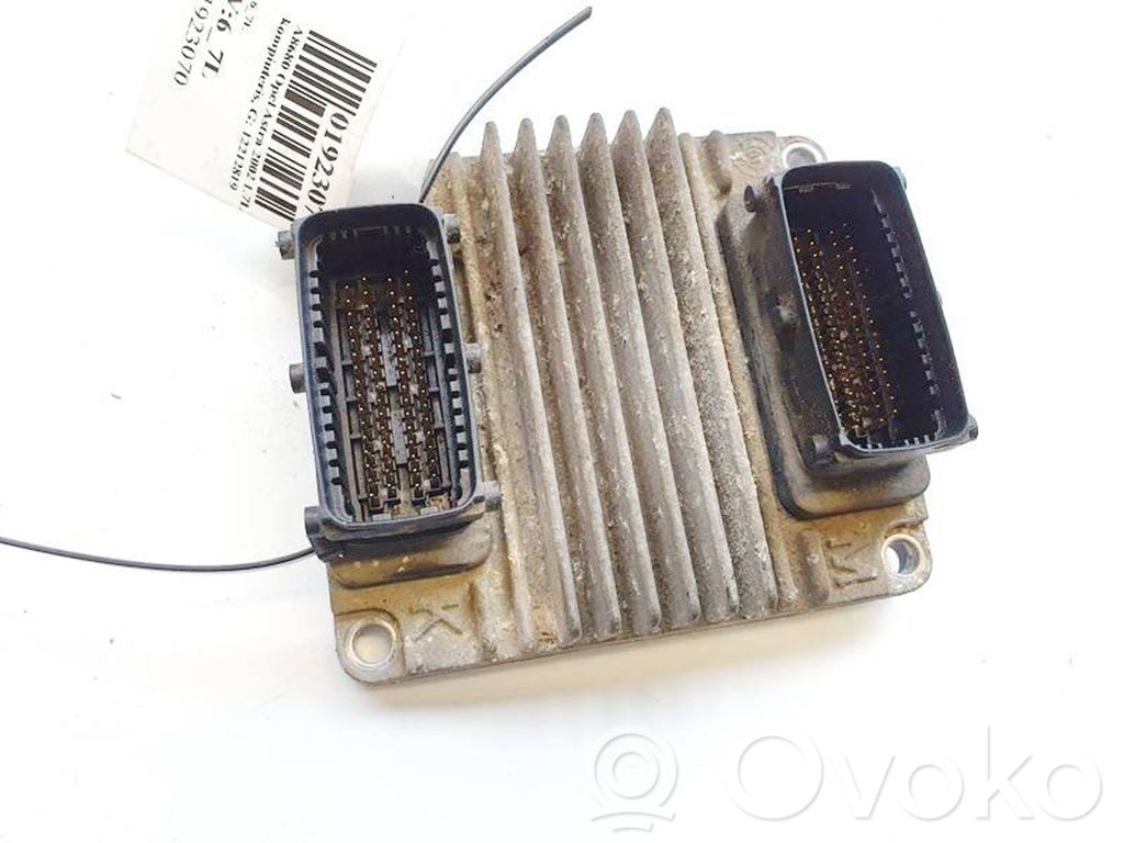 Opel Astra G Engine control unit/module 