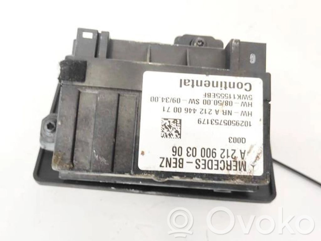 Mercedes-Benz ML W164 Centralina/modulo pompa dell’impianto di iniezione