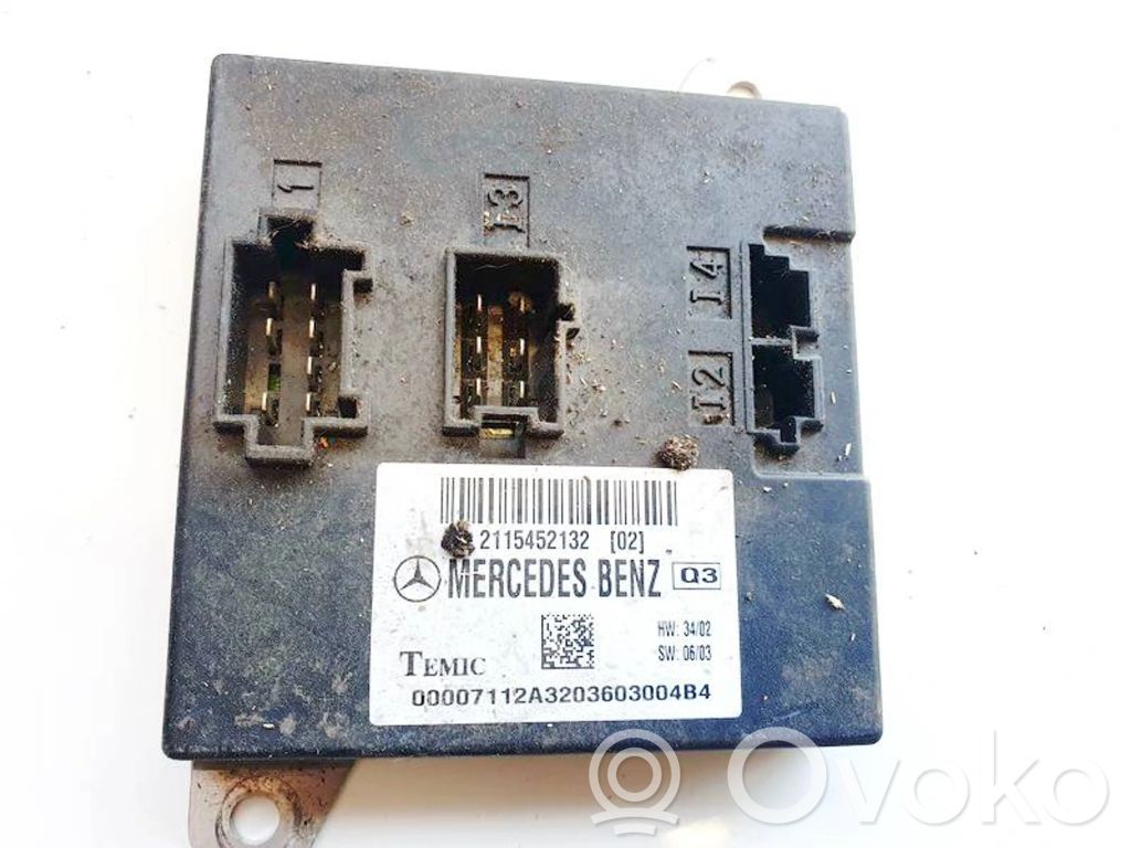 Módulo de confort/conveniencia   2115452132,2115452132