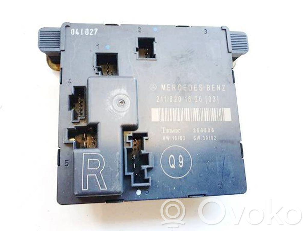 Unité de commande module de porte   2118201626,2118201626