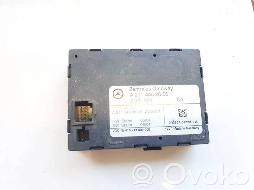 Alte unități/module de control   A2114452600,A2115403545,A2114452600,A2115403545