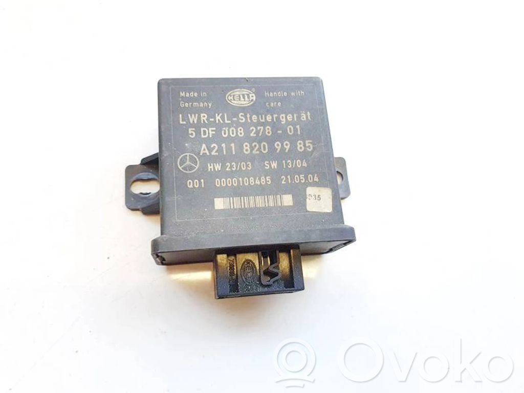 Module d'éclairage LCM   A2118209985,5DF00827801,5DF00827801,A2118209985