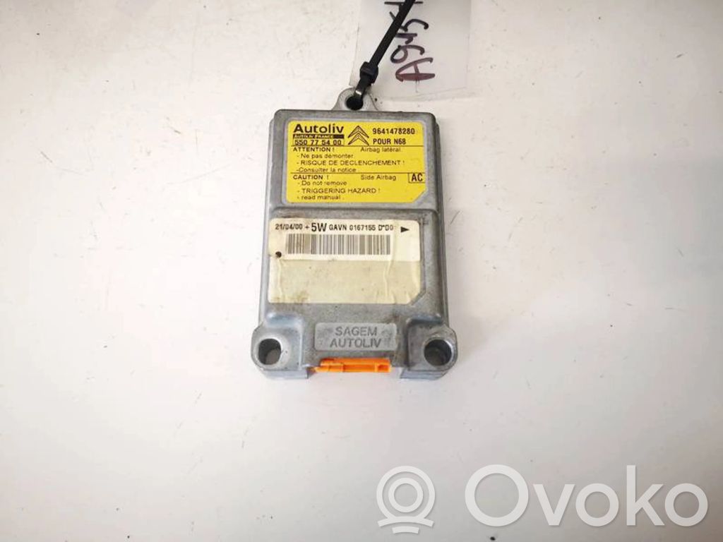 Citroen Xsara Picasso Centralina/modulo airbag