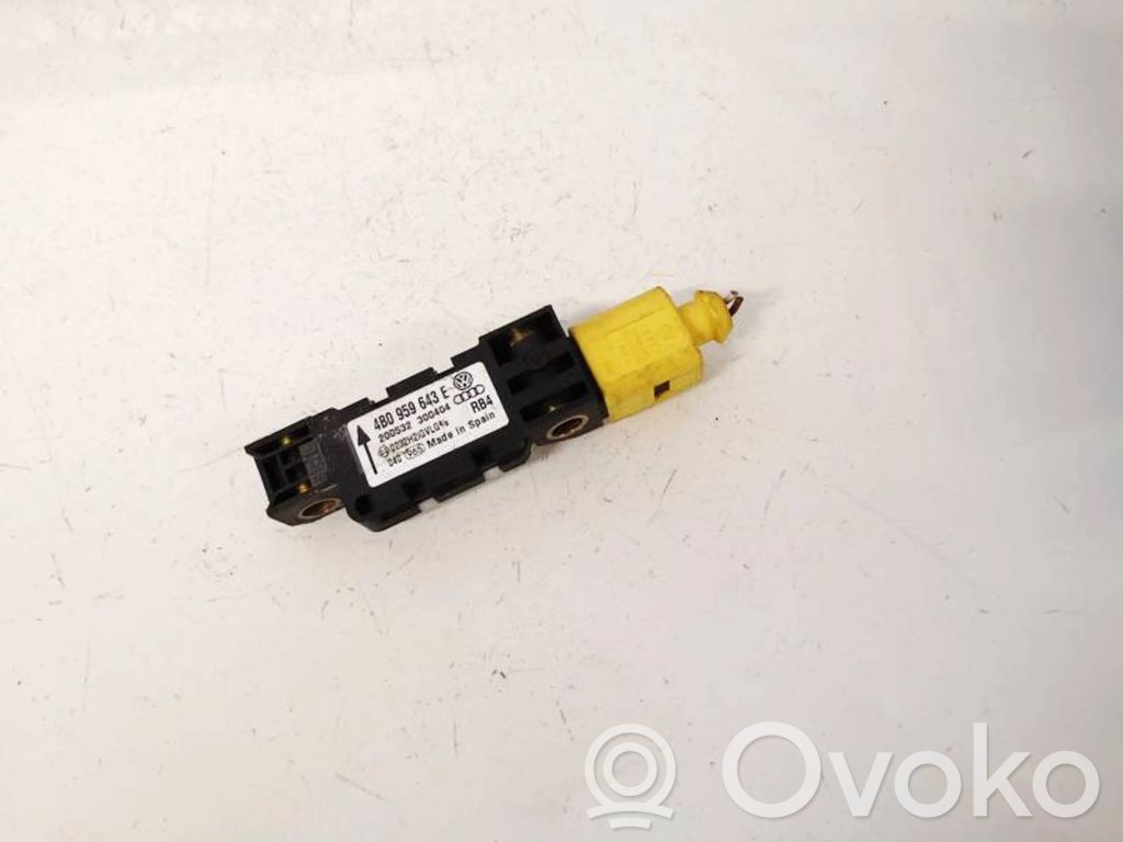 Sensor impacto/accidente para activar Airbag   4B0959643E,4B0959643E