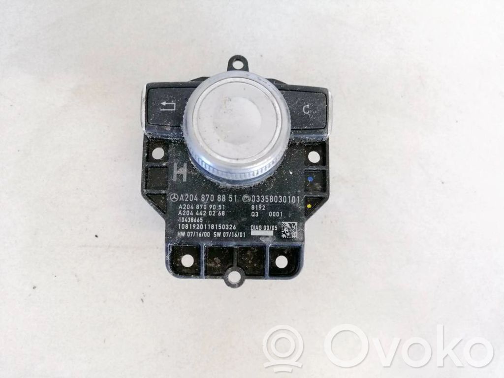 Mercedes-Benz C AMG W204 Panel klimatyzacji 