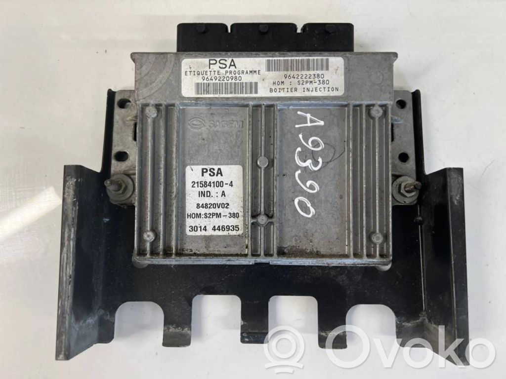 Citroen C3 Engine control unit/module 