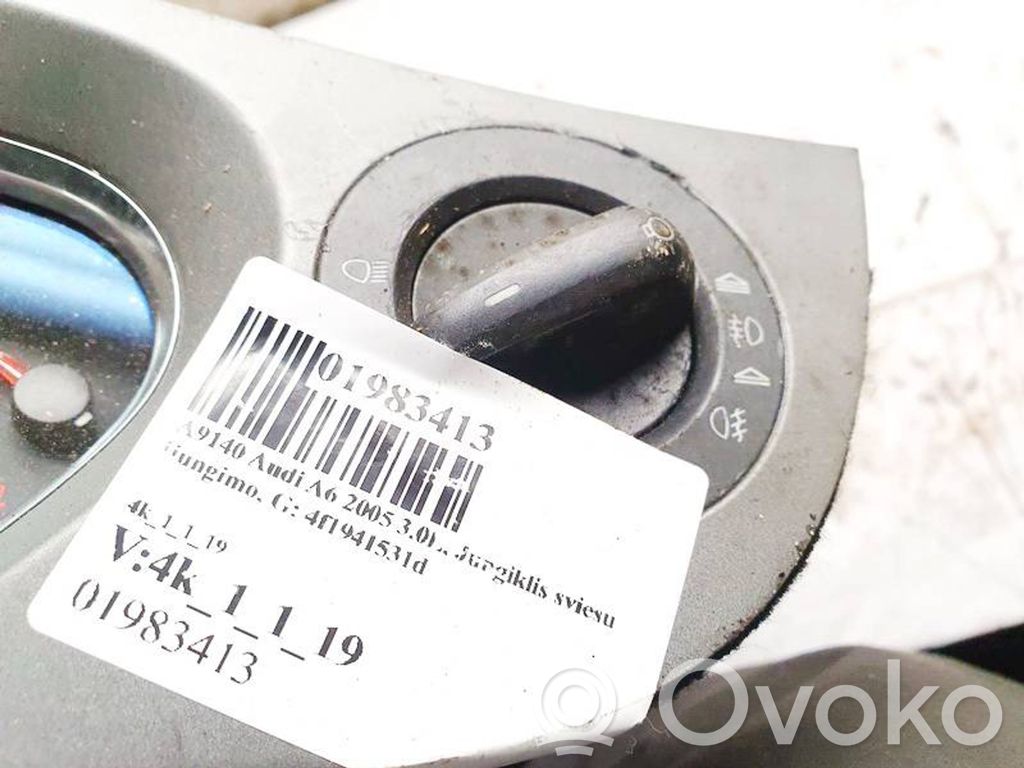 Lichtschalter   4F1941531D,4F1941531D,4F1941531D