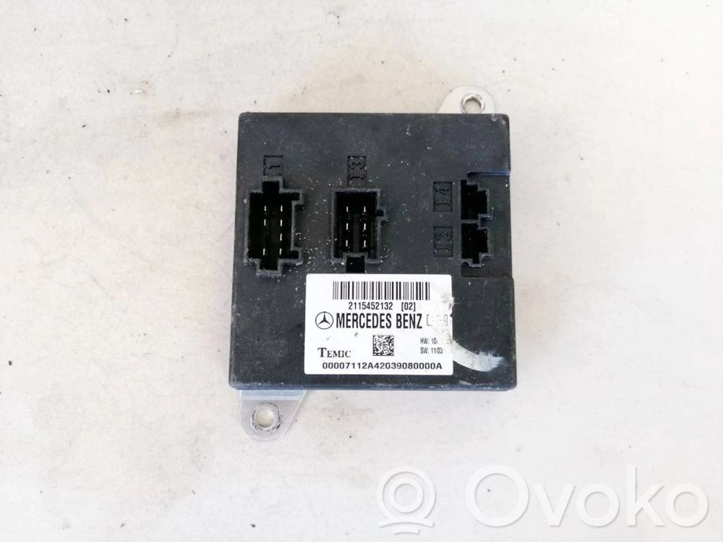 Módulo de confort/conveniencia   2115452132,2115452132