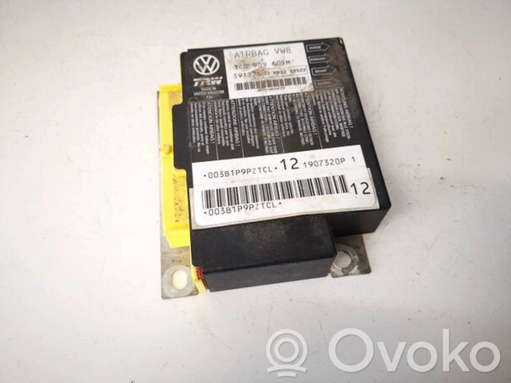 Volkswagen PASSAT B6 Centralina/modulo airbag