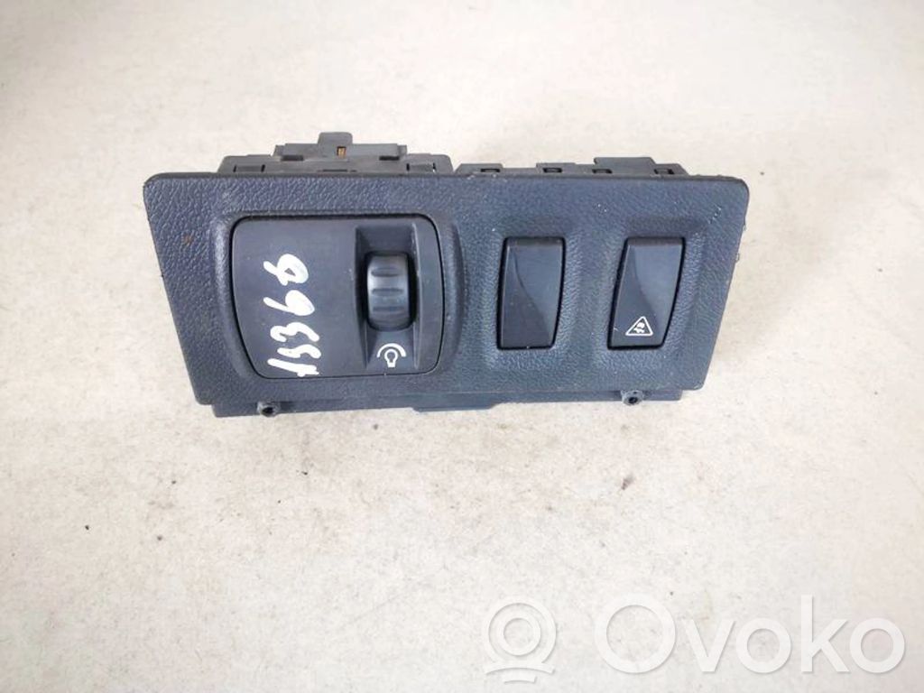 Renault Laguna III Interruptor de control del panel de luces 