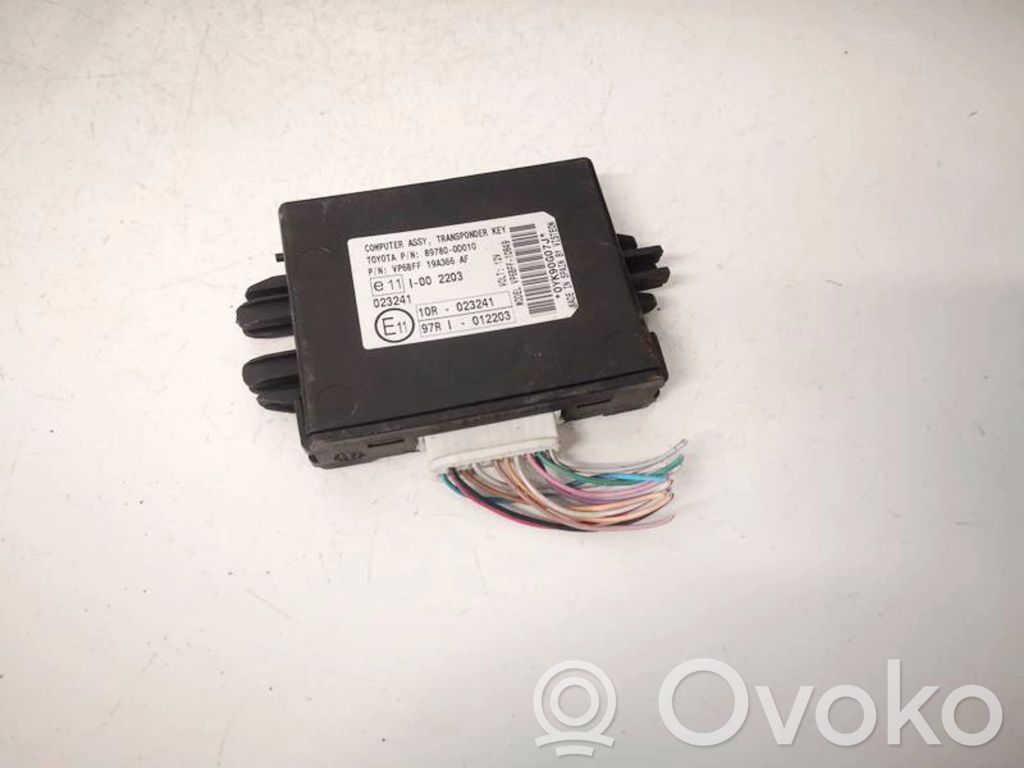 Toyota Yaris Autres unités de commande / modules 