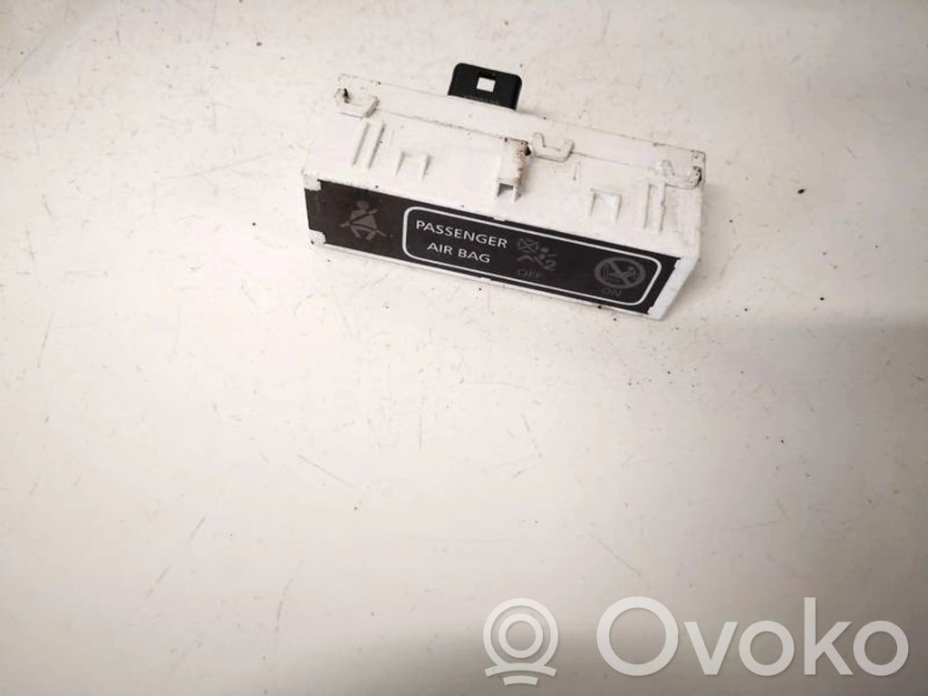 Renault Zoe Schalter Beifahrerairbag ein/aus 