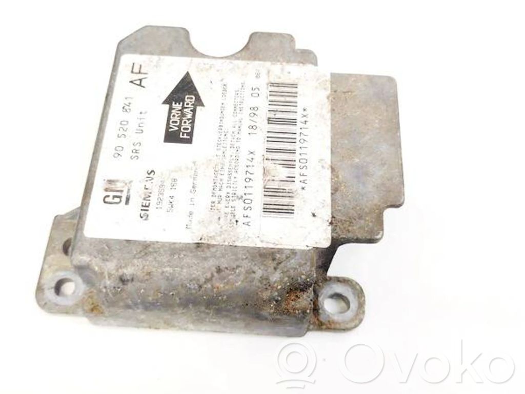 Unitate/modul de comandă airbaguri   90520841,90520841AF,5WK4168,90520841,90520841AF