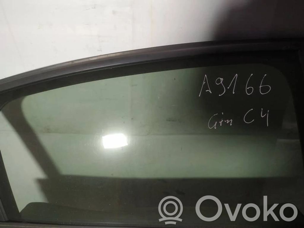 Citroen C4 I Vetro del finestrino della portiera posteriore 