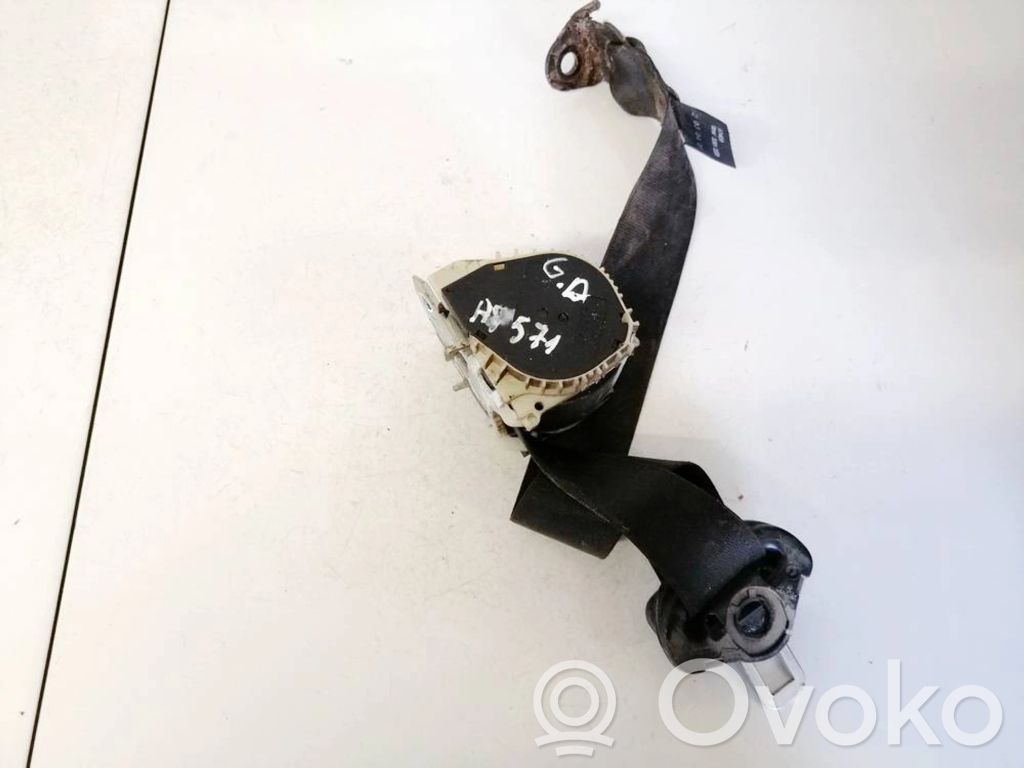 Opel Astra G Pas bezpieczeństwa fotela tylnego 