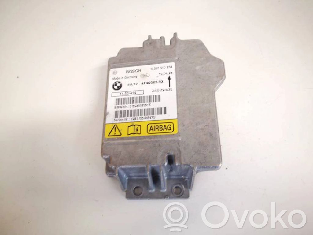 BMW X5 E70 Sterownik / Moduł Airbag 