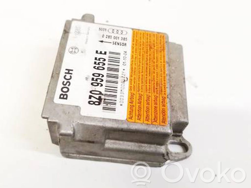 Airbag control unit/module   8Z0959655E,0285001385,0285001385,8Z0959655E