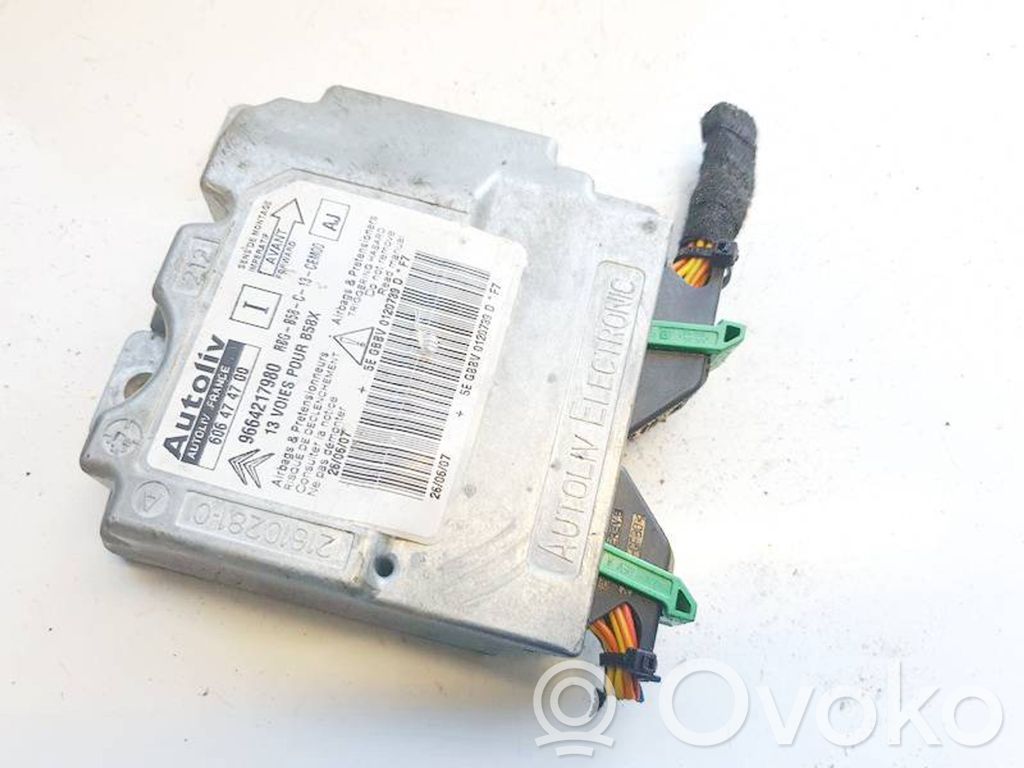 Citroen C4 Grand Picasso Unitate/modul de comandă airbaguri 