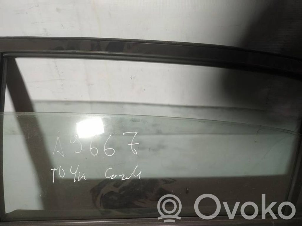 Toyota Corolla E120 E130 Vetro del finestrino della portiera posteriore 