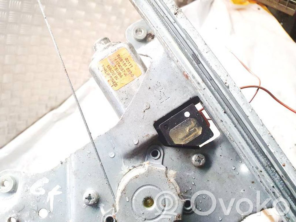 Isuzu D-Max Motor macara geam ușă spate 