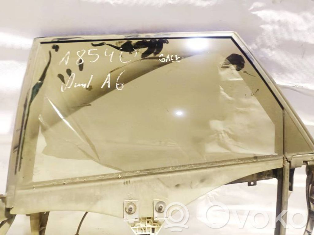 Audi A6 S6 C6 4F Vetro del finestrino della portiera posteriore 