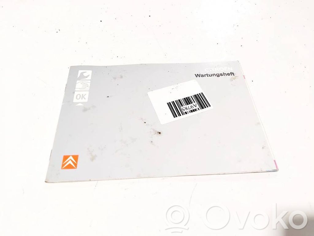 Citroen C5 Carte/manual proprietar cu istoric service 