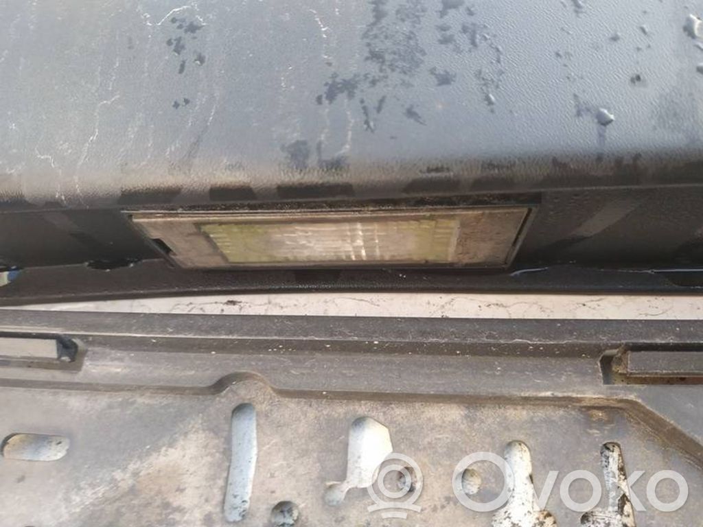 Opel Movano A Éclairage de plaque d'immatriculation