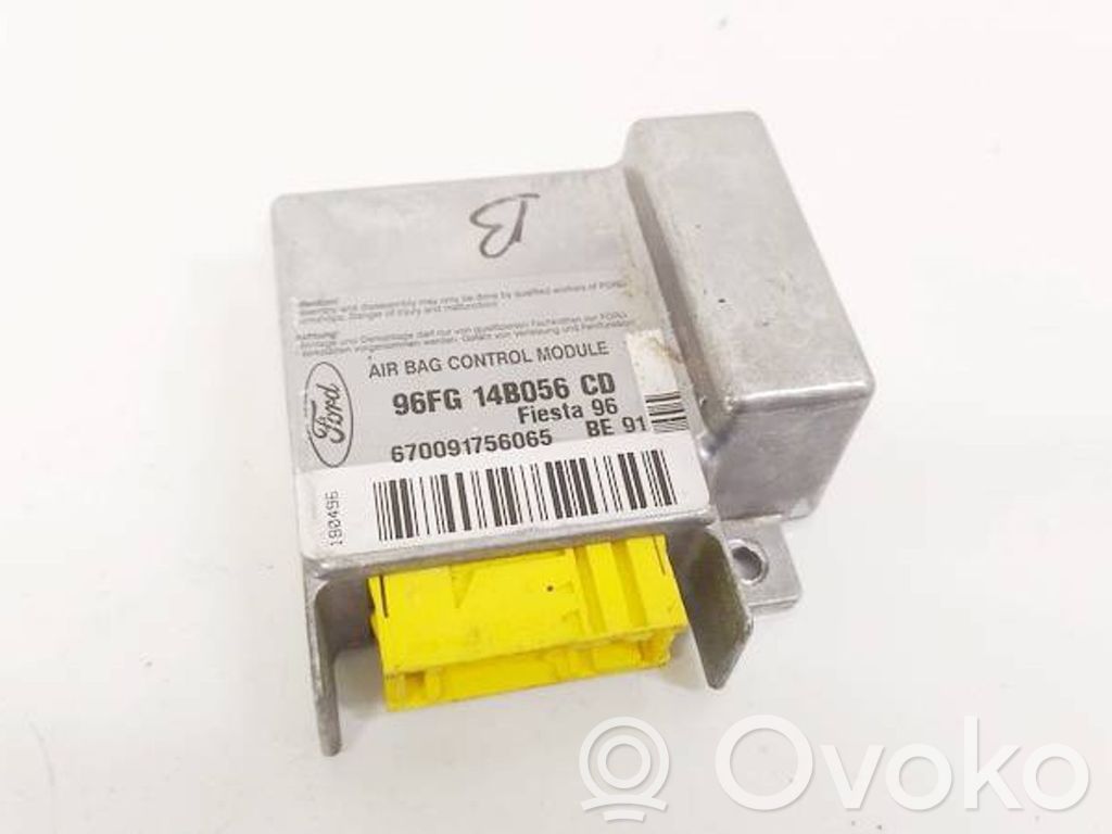 Centralina/modulo airbag   96FG14B056CD,BE91,96FG14B056CD,BE91
