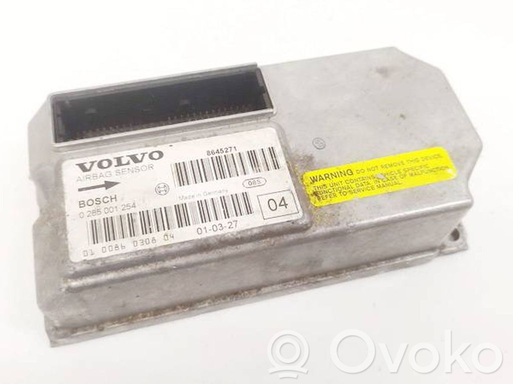 Volvo S60 Centralina/modulo airbag